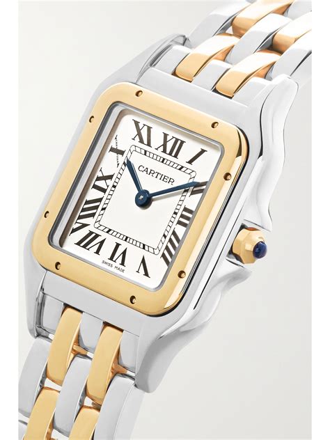 panthere cartier watch gold|cartier panthere watch price.